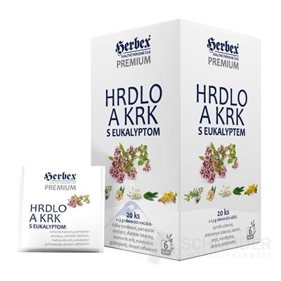 HERBEX Premium HRDLO A KRK s eukalyptom