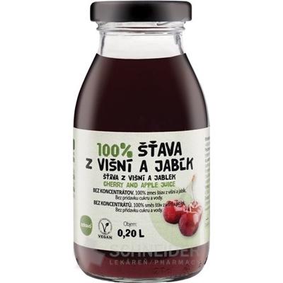 zdravo 100% ŠŤAVA Z VIŠNÍ A JABĹK