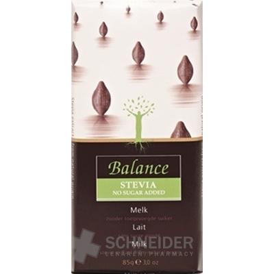 BALANCE MLIEČNA ČOKOLÁDA SO SLADIDLOM ZO STÉVIE