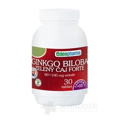 EDENPharma GINKGO BILOBA + Zelený ČAJ FORTE