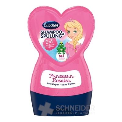 BUBCHEN KIDS SHP+KONDICIONÉR 2v1 PRINCEZNÁ ROSALEA