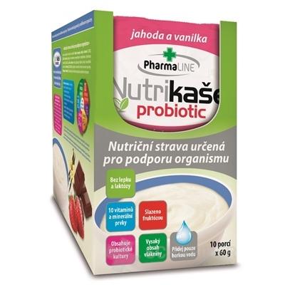 Nutrikaša probiotic - s jahodami a vanilkou BOX