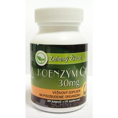 Zelený Život KOENZÝM Q10 30 mg