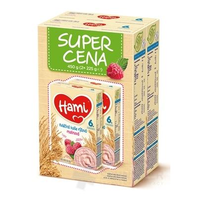 Hami mliečna kaša ryžová malinová