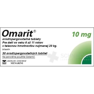 Omarit 10 mg orodispergovateľné tablety