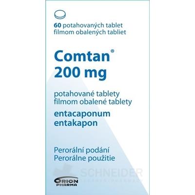 Comtan 200 mg filmom obalené tablety