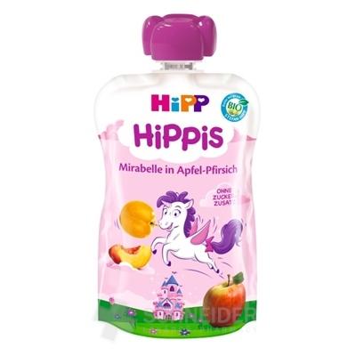 HiPP HiPPis BIO Jablko Broskyňa Mirabelka
