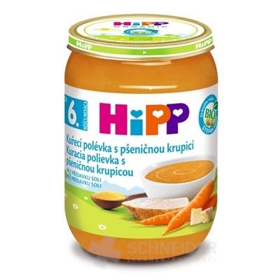 HiPP Polievka BIO Kuracia s pšeničnou krupicou