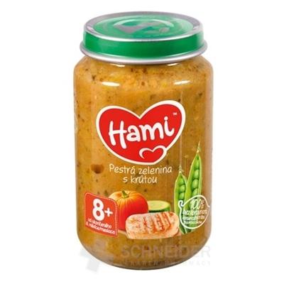 Hami príkrm Pestrá zelenina s morkou