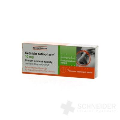 Cetirizin-ratiopharm 10 mg