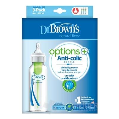 Dr.BROWN´S DOJČENSKÁ FĽAŠA OPTIONS+ 250 ml TRIPACK