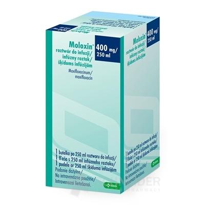 Moloxin 400 mg/250 ml infúzny roztok