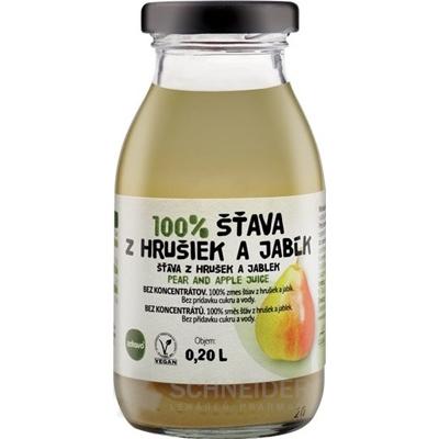 zdravo 100% ŠŤAVA Z HRUŠIEK A JABĹK