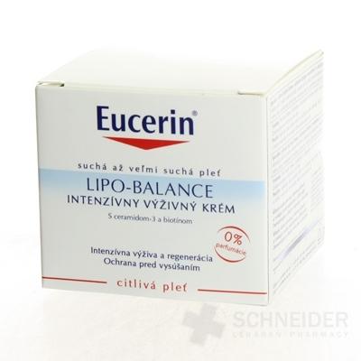 Eucerin LIPO BALANCE intenzívny výživný krém
