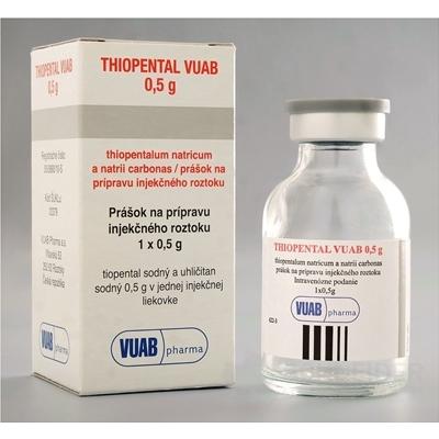 Thiopental VUAB 0,5 g