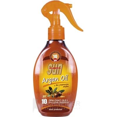 SUN ARGAN OIL opaľovací OLEJ SPF 10