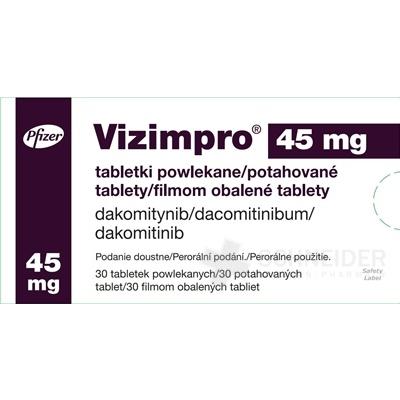 Vizimpro 45 mg filmom obalené tablety