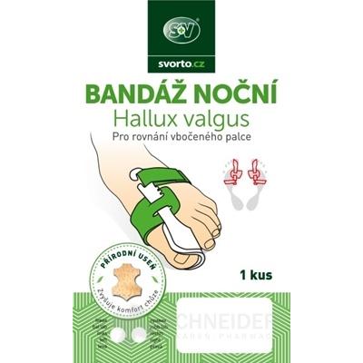 svorto BANDÁŽ NOČNÁ Hallux Valgus 030