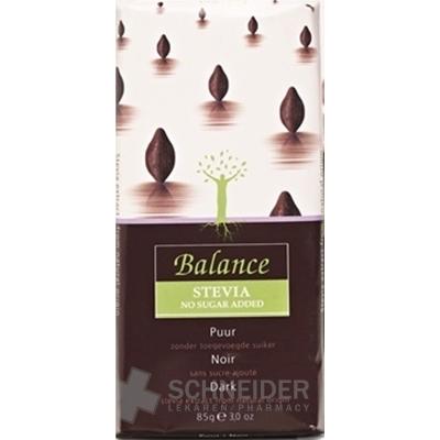 BALANCE HORKÁ ČOKOLÁDA SO SLADIDLOM ZO STÉVIE