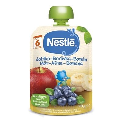 Nestlé Jablko Čučoriedka Banán