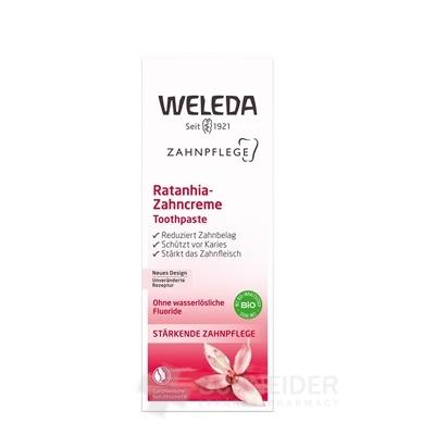 WELEDA Rataňová zubná pasta