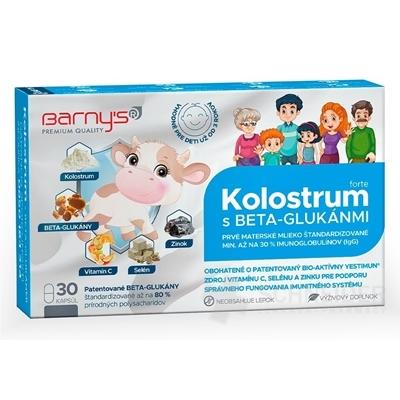 Barny's KOLOSTRUM s beta-glukánmi forte