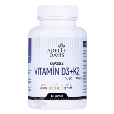 Adelle Davis VITAMÍN D3+K2
