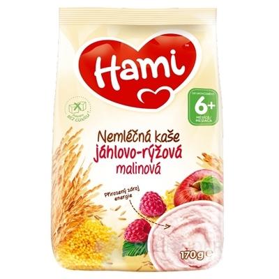 Hami nemliečna kaša pšenovo-ryžová malinová