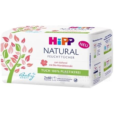 HiPP BabySANFT NATURAL vlhčené obrúsky