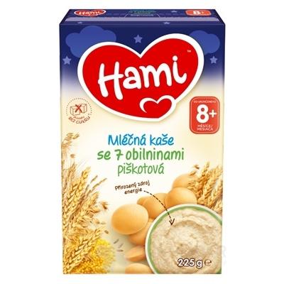 Hami mliečna kaša so 7 obilninami piškótová