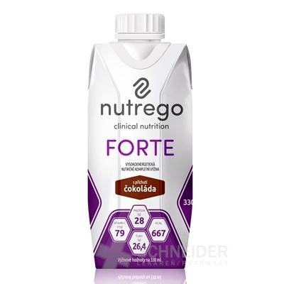 Nutrego FORTE s príchuťou čokoláda