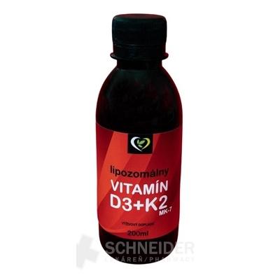 Zdravý svet Lipozomálny VITAMÍN D3 + K2