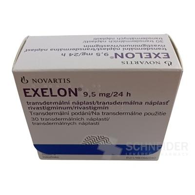 Exelon 9,5 mg/24 h transdermálna náplasť