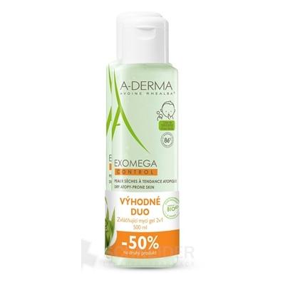 A-DERMA EXOMEGA CONTROL Umývací GÉL DUO