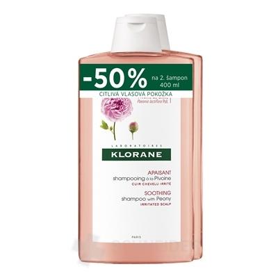 KLORANE SHAMPOOING à la Pivoine (DUO)