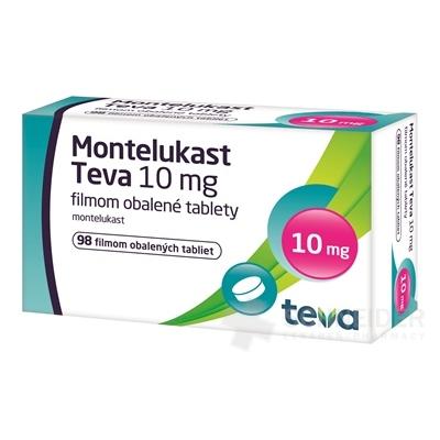 Montelukast Teva 10 mg filmom obalené tablety