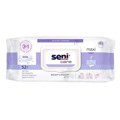 Seni Care Vlhčené obrúsky 3v1 Maxi