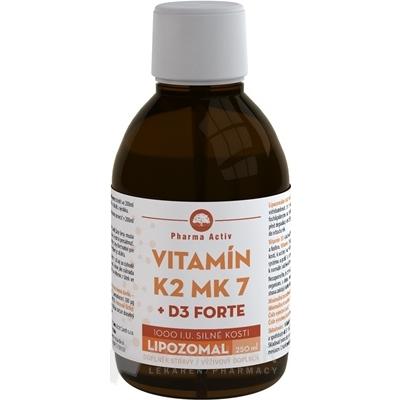 Pharma Activ LIPOZOMAL Vitamín K2 MK7+D3 1000 I.U.