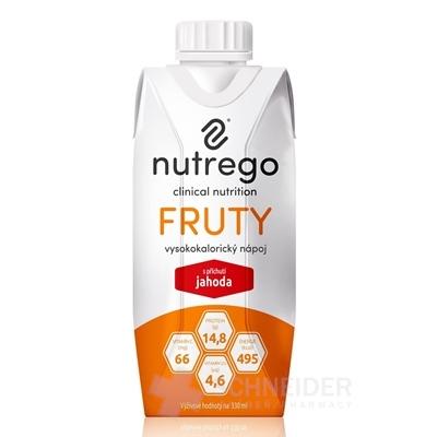 Nutrego FRUTY s príchuťou jahoda