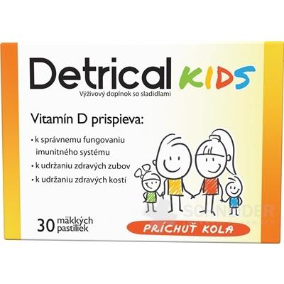 Detrical Kids Vitamín D s príchuťou kola