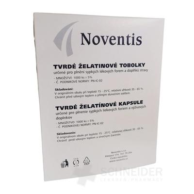 Noventis želatínové kapsuly veľkosť 0 Fagron