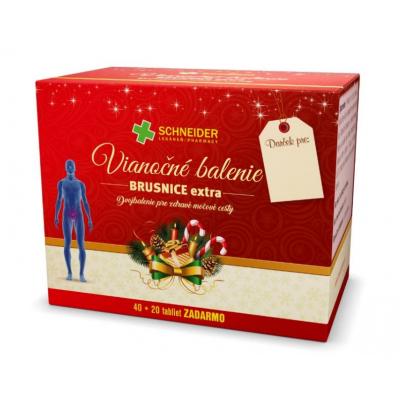 Vianočný balíček Brusnice extra 400 mg