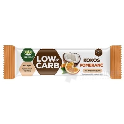 topnatur LOW CARB Kokos Pomaranč