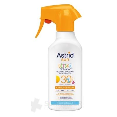 ASTRID SUN Detské mlieko na opaľovanie OF 30