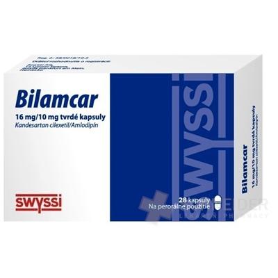 Bilamcar 16 mg/10 mg tvrdé kapsuly