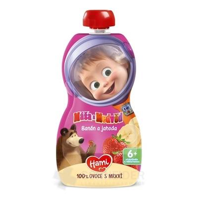 Hami Máša a medveď kapsička Banán a jahoda