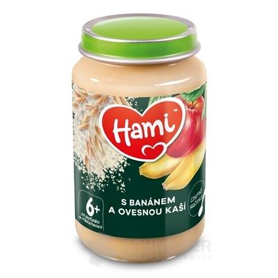 Hami príkrm S banánom a ovsenou kašou