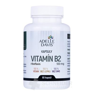 Adelle Davis VITAMÍN B2, riboflavín 100 mg