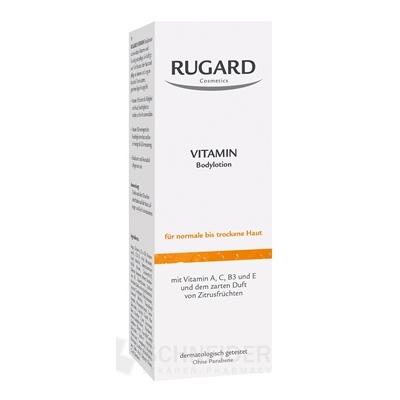 RUGARD VITAMÍNOVÉ telové mlieko