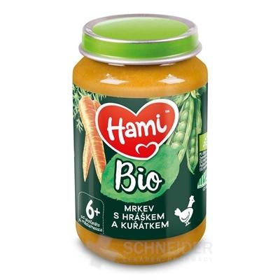 Hami príkrm BIO Mrkva s hráškom a kuraťom